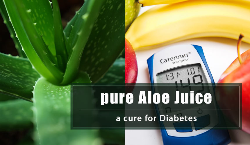 Aloe juice: a natural drug for diabetes